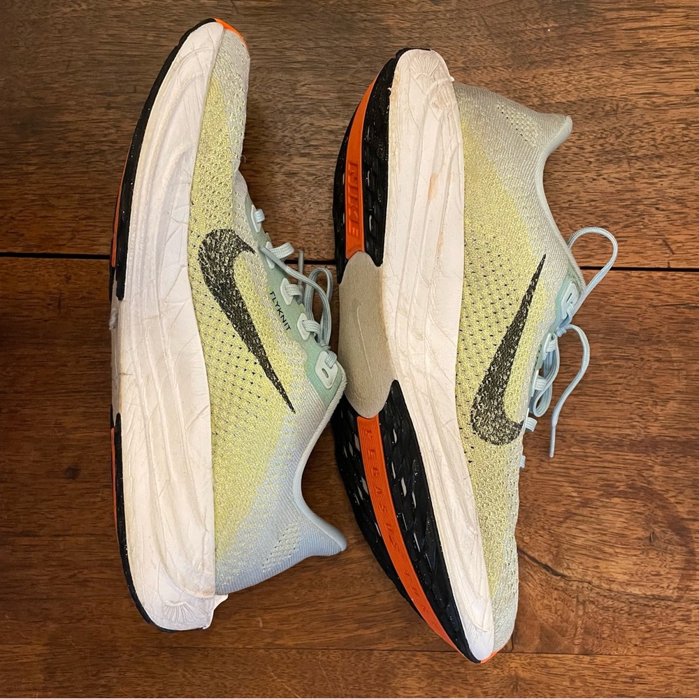 Nike Pegasus Plus Zoom X Flyknit Running Shoes - Orange and Mint. Women’s 10 - Picture 15 of 15